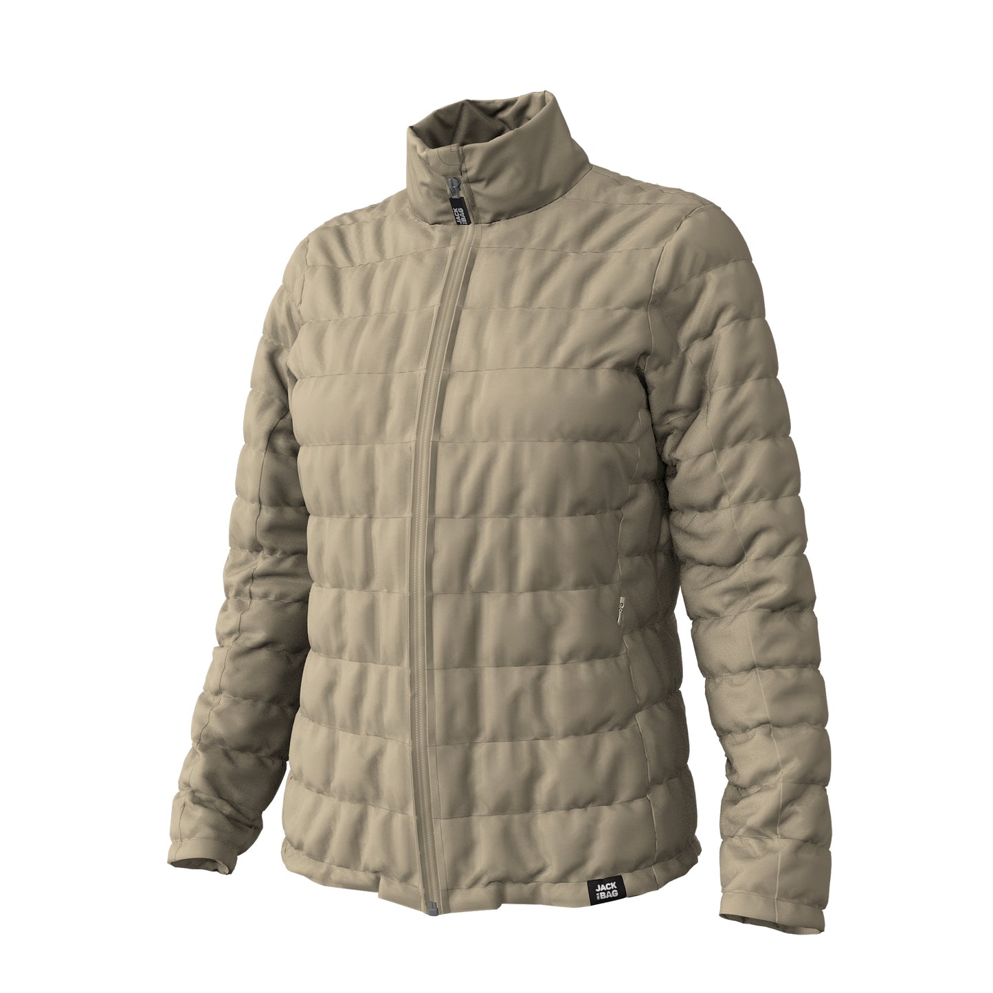 WOMEN'S PADDED JACK STAND UP COLLAR
