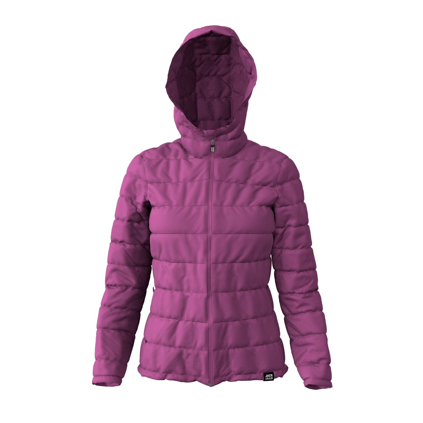 WOMEN'S PADDED JACK WITH HOOD