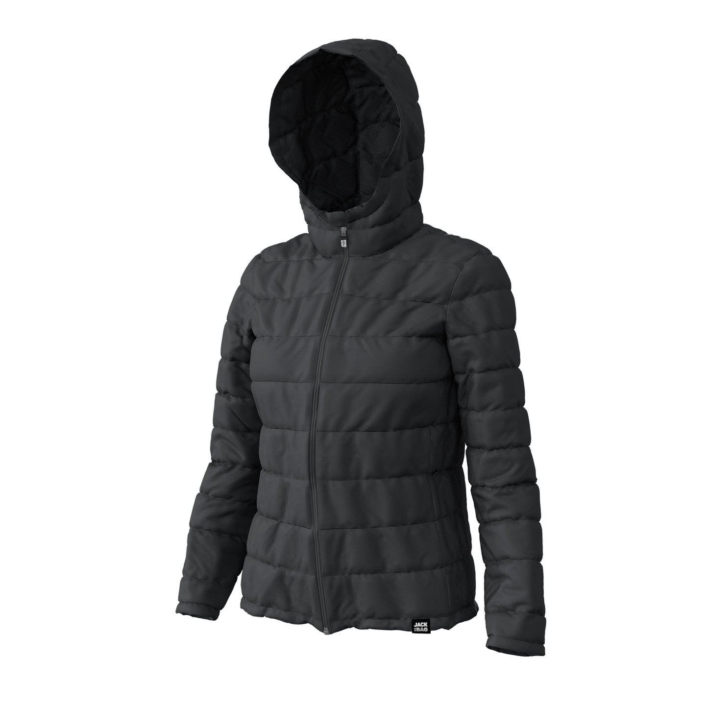 WOMEN'S PADDED JACK WITH HOOD