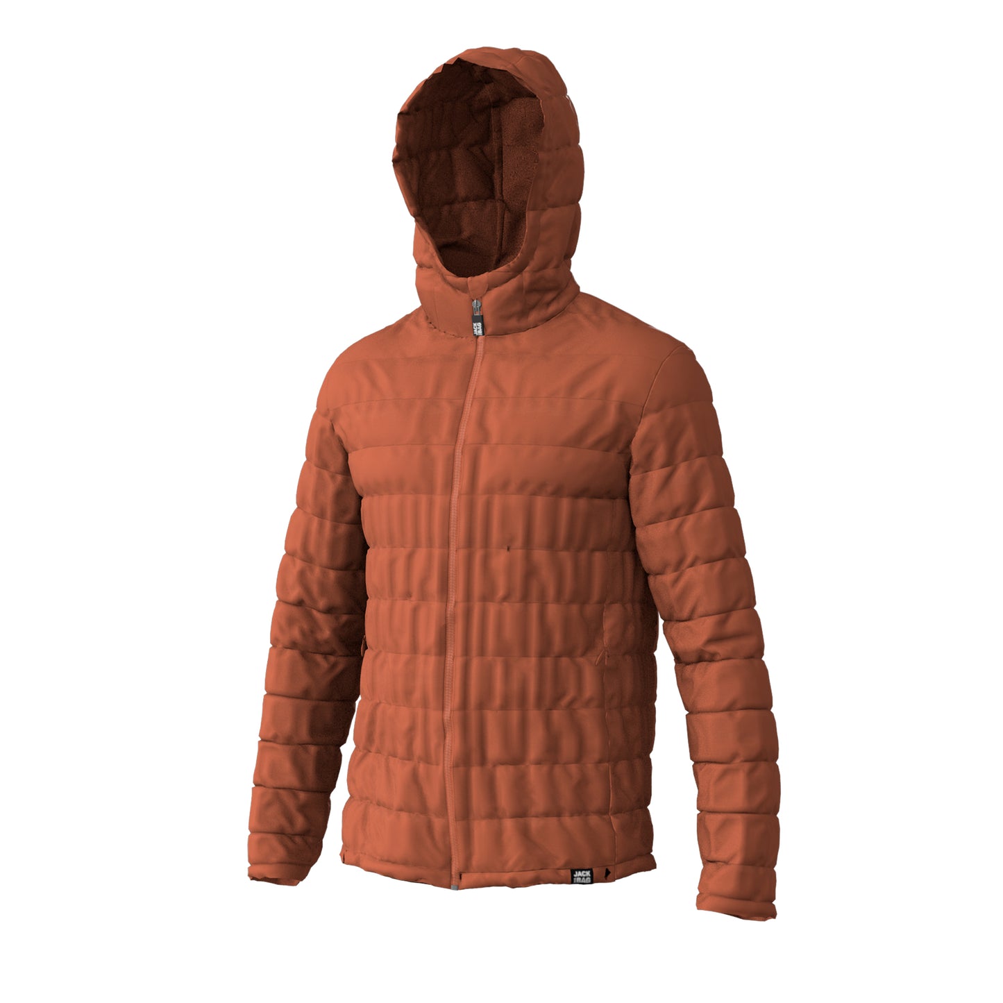 MEN'S PADDED JACK WITH HOOD